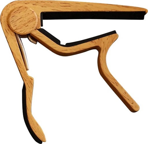 [D-STL WOOD LT] CLX Capo Steel String Hout Licht