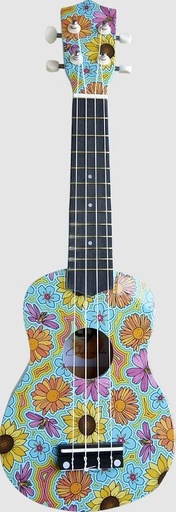 CLX Ukulele Flowers 1