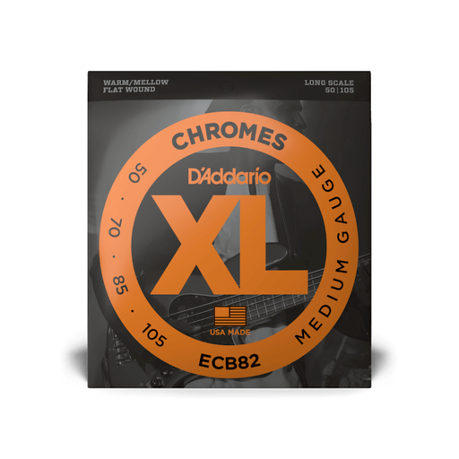 [ECB82] D'Addario ECB82 50-105 Chromes Flatwound