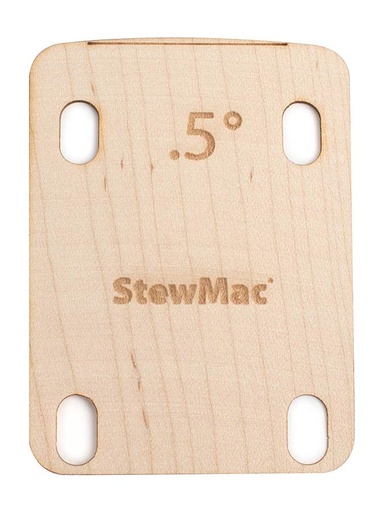 [SM2135-050] StewMac Neck Shim 0.50 Degree Electric Bolt-On Neck Guitar