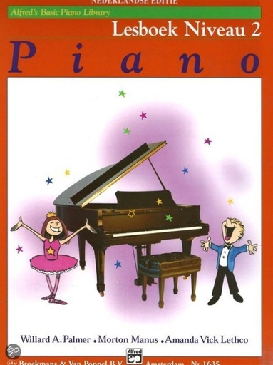 [BVP1635] Alfred's Basic Piano Library Lesboek Niveau 2