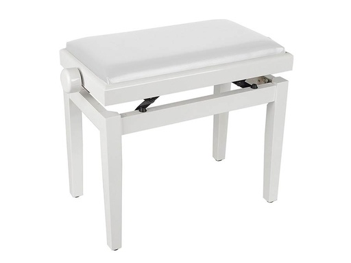 [PB1/3045] Boston PB1/3045 Piano Bench Adjustable Seat Gloss White