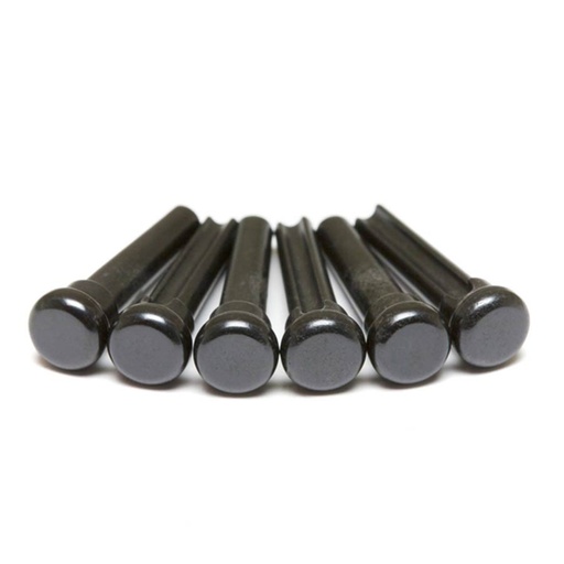 [PP-3000-00] Graph Tech TUSQ Presentation Style Bridge Pins Black PP-3000-00