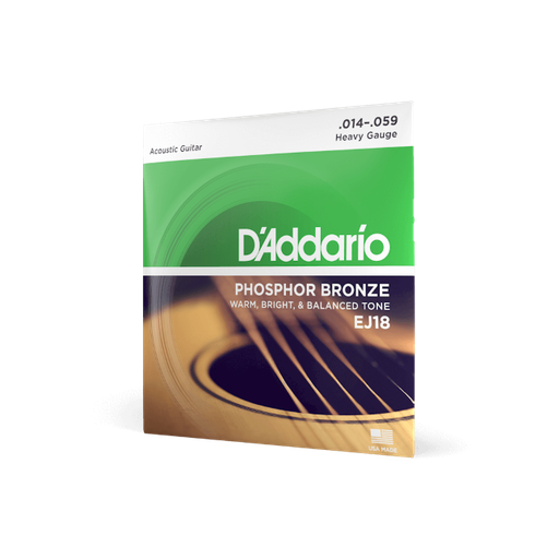 [EJ-18] D'Addario EJ18 Phosphor Bronze 14-59