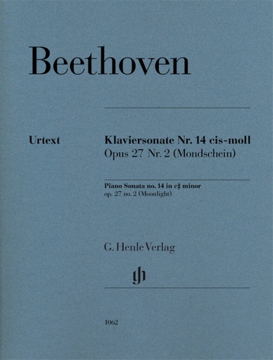 [HN1062] Beethoven Klaviersonate Nr. 14 cis-moll op. 27 Nr. 2