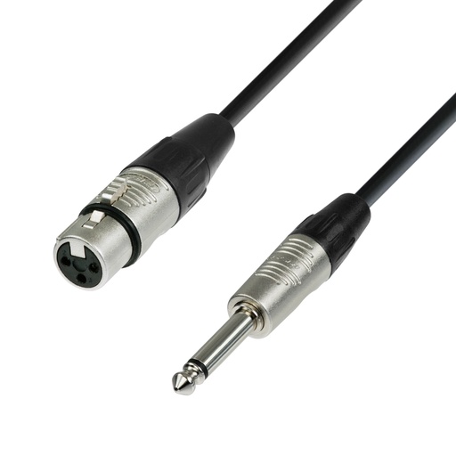[K4MFP0150] Adam Hall 4 STAR MFP 0150 Microphone Cable | Rean® XLR Female x Jack TS | 1.5 m