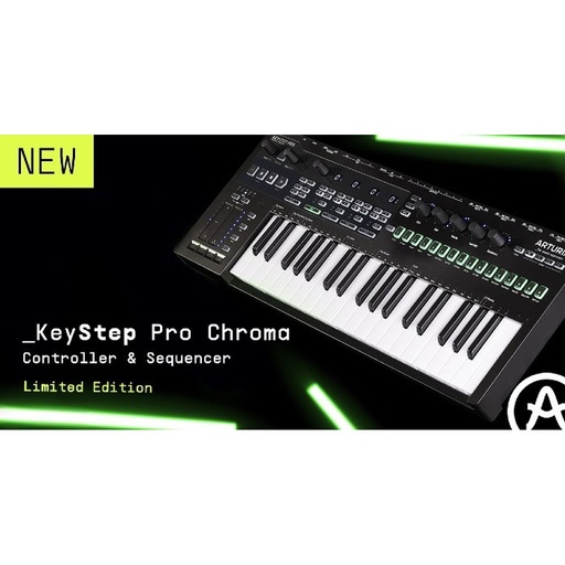[ARKEYSTEPPROCHROMA] Arturia KeyStep Pro Chroma