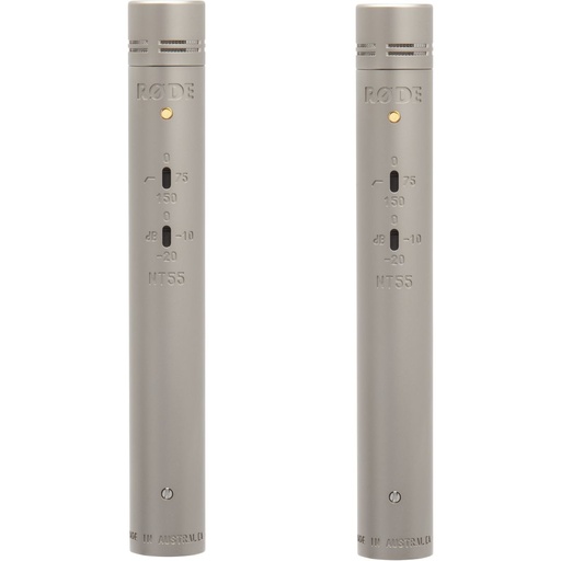 [RD102578] RØDE NT55-Matched Pair Compacte Condenser Pad And High Pass