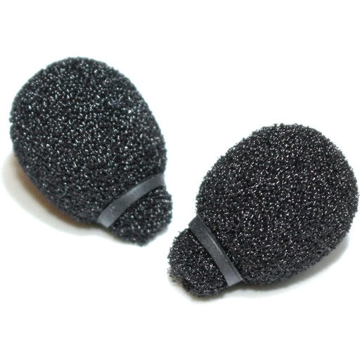 [105514] Rycote Miniature Lavalier Foams Black (1 Pack Of 10)