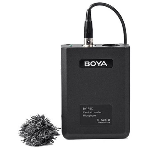 [350292] Boya Cardioide Lavalier Microphone BY-F8C For Video Of Inst