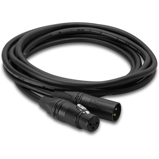 [CMK-010AU] Hosa CMK-010AU Edge Mic Cable Neutrik XLR3F To XLR3M 10FT