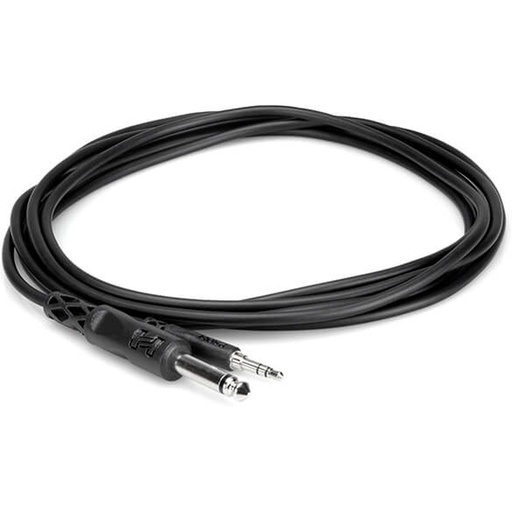 [CMP-110] Hosa CMP-110 Mono Interconnect 1/4 In TS To 3.5mm TRS 10 FT