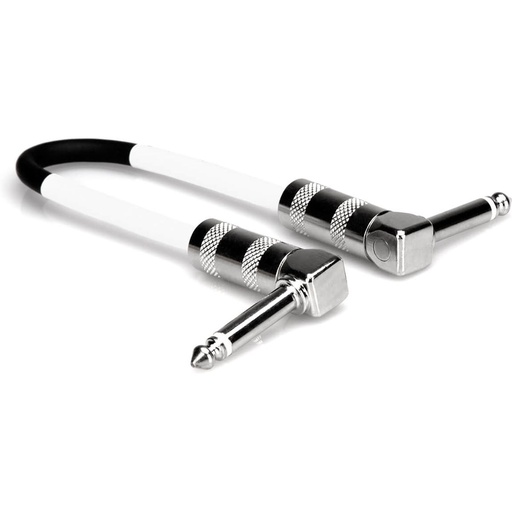 [CPE-112] Hosa CPE-112 Guitar Patch Cable Hosa R-Angle To Same 12IN