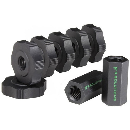 [D114312] 9.Solutions 3/8" Finger Nut And Connecting Nut