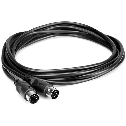 [MID-303BK] Hosa MID-303BK Midi Cable 5-PIN DIN To Same 3 FT