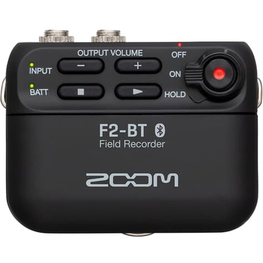 [10007401] Zoom F-2 BT Field Recorder w/ Bluetooth And Lavalier Mic
