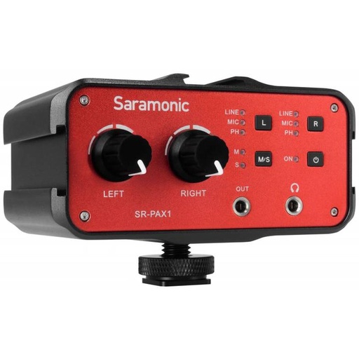 [SR1392] Saramonic SR-PAX1 Audio Adapter - TWO-Channel