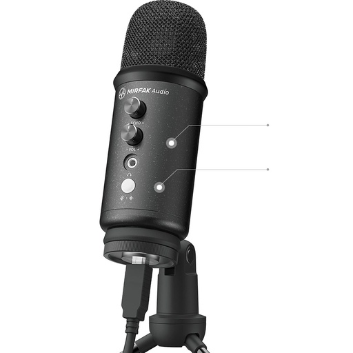 [D200061] MIRFAK USB Desktop Microphone TU1