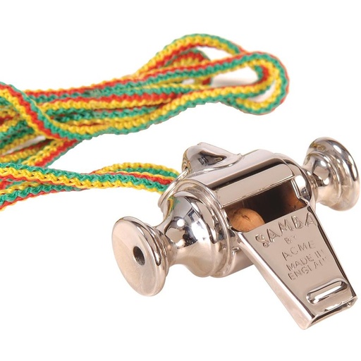 [444NP] Acme Silver Mardigras Samba Whistle