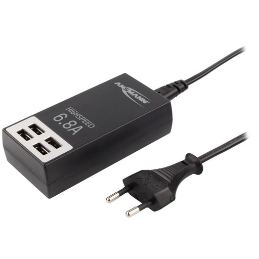 [ASHHSUSBCHAR] Ansmann High Speed USB Charger 6.8A