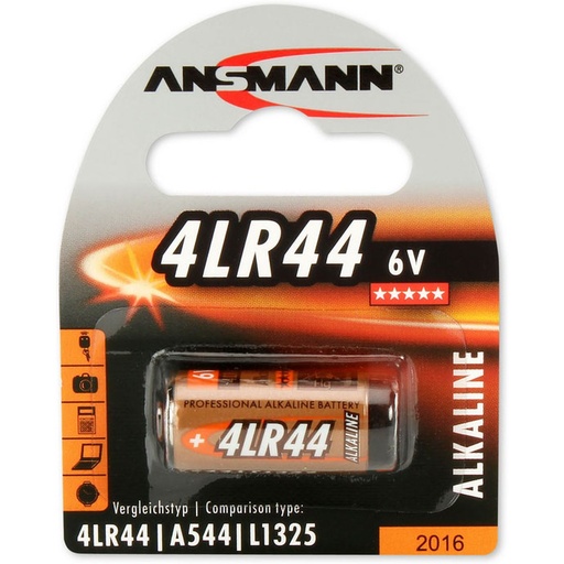 [AS4LR44] Ansmann Alkaline 4LR44 6V