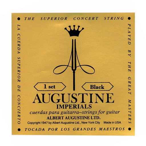 [AIBK] Augustine Imperial Black String Set