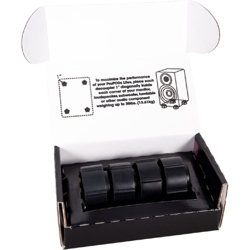 [AXPROPODLITE8PK] Auralex Propod Lite 8-pack