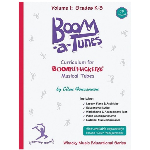 [BT1B] Boomwhackers Boom-A-Tunes Curriculum-Volume 1 CD