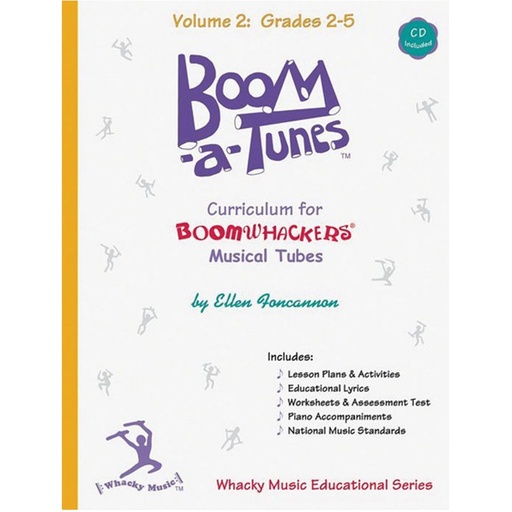 [BT2B] Boomwhackers Boom-A-Tunes Curriculum-Volume 2 CD