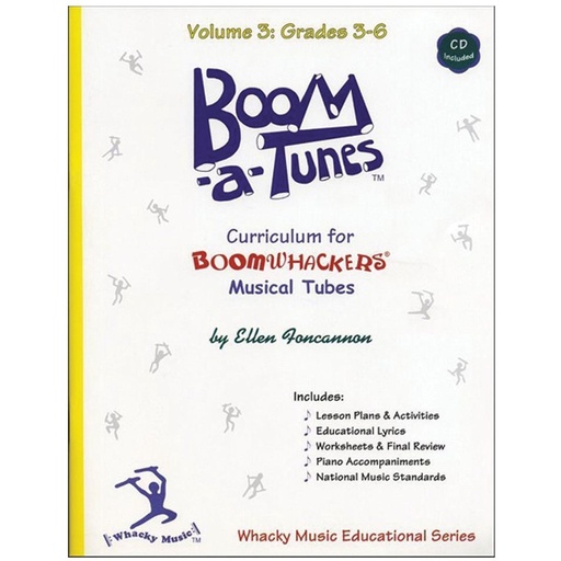 [BT3B] Boomwhackers Boom-A-Tunes Curriculum-Volume 3 CD