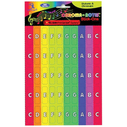 [CNS1] Boomwhackers Chroma Notes - Stick Ons
