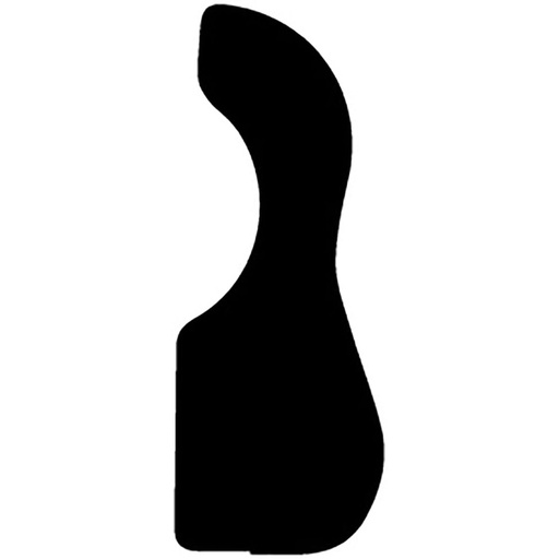 [376ALGBLK] D'Andrea Large Acoustic Pickguard - Black