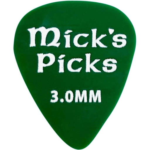 [BASS1] D'Andrea Micks Picks Bass Picks 3.0mm - 3PC