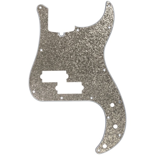 [DPPPBSIS] D'Andrea P-Bass Pickguard - Silver Sparkle