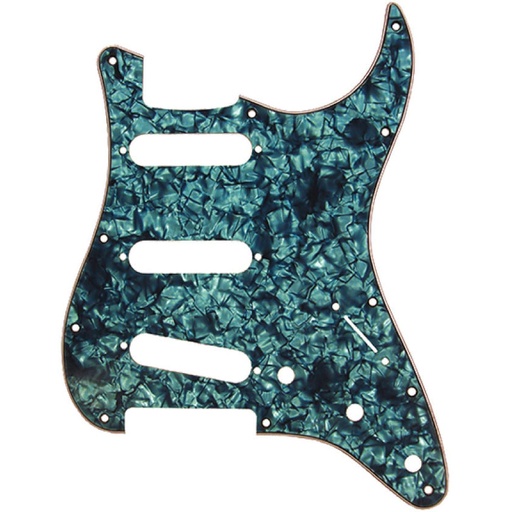 [DPPSTAQP] D'Andrea Strat Pickguard - Aqua Pearl