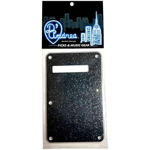 [DPPSTBKSBP] D'Andrea Strat Back Plate - Black Sparkle