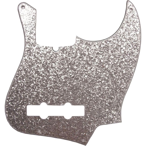 [DPPJBSIS] D'Andrea J-Bass Pickguard - Silver Sparkle