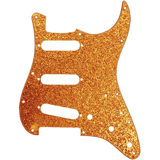 [DPPSTGOS] D'Andrea Strat Pickguard - Gold Sparkle