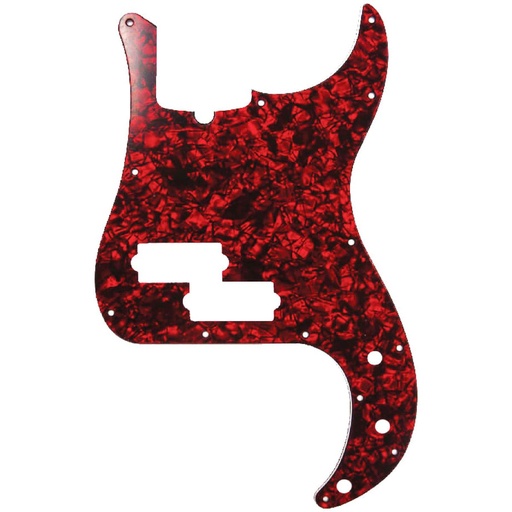 [DPPPBRDP] D'Andrea P-Bass Pickguard - Red Pearl