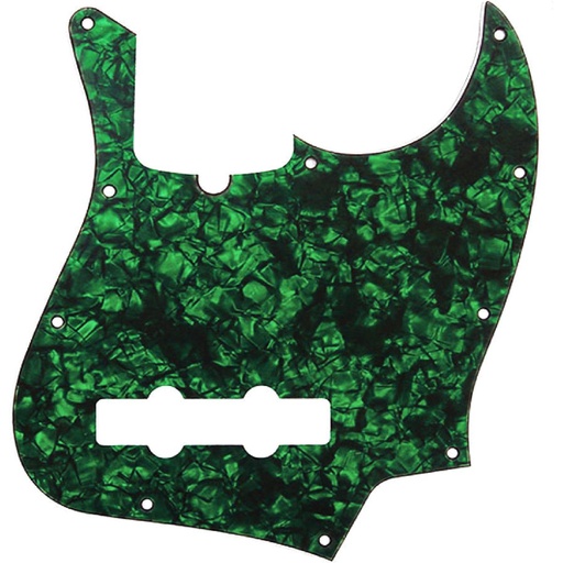 [DPPJBGRP] D'Andrea J-Bass Pickguard - Green Pearl