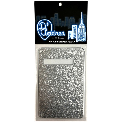 [DPPSTSISBP] D'Andrea Strat Back Plate - Silver Sparkle