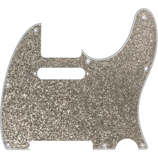 [DPPTLSIS] D'Andrea Tele Pickguard - Silver Sparkle