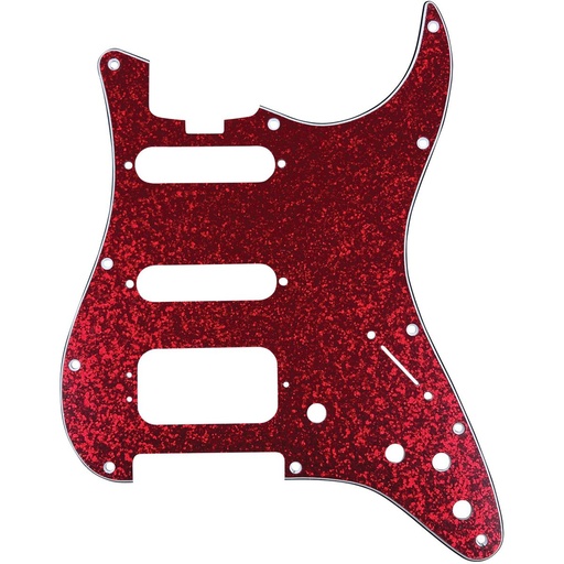 [DPPSTRDSHSS] D'Andrea Strat HSS Pickguard - Red Sparkle