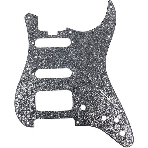 [DPPSTSISHSS] D'Andrea Strat HSS Pickguard - Silver Sparkle
