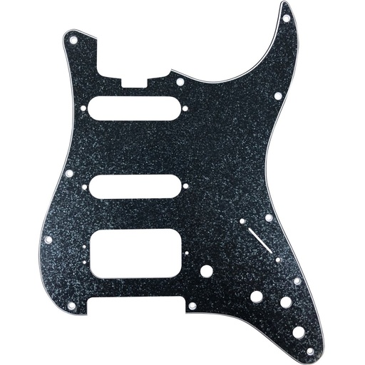 [DPPSTBKSHSS] D'Andrea Strat HSS Pickguard - Black Sparkle