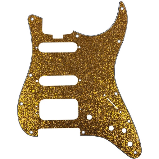 [DPPSTGOSHSS] D'Andrea Strat HSS Pickguard - Gold Sparkle