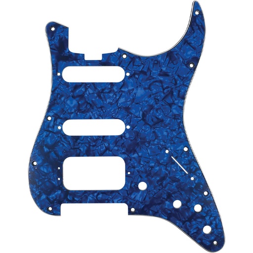 [DPPSTBLPHSS] D'Andrea Strat HSS Pickguard - Blue Pearl