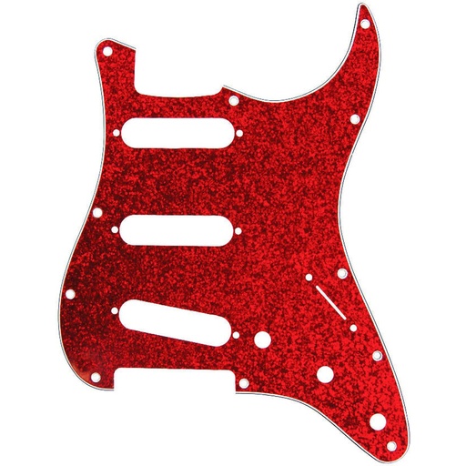 [DPPSTRDS] D'Andrea Strat Pickguard - Red Sparkle
