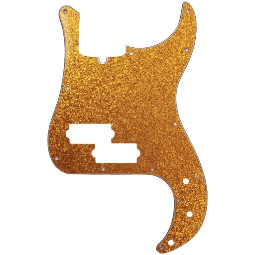 [DPPPBGOS] D'Andrea P-Bass Pickguard - Gold Sparkle