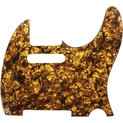 [DPPTLGOP] D'Andrea Tele Pickguard - Gold Pearl